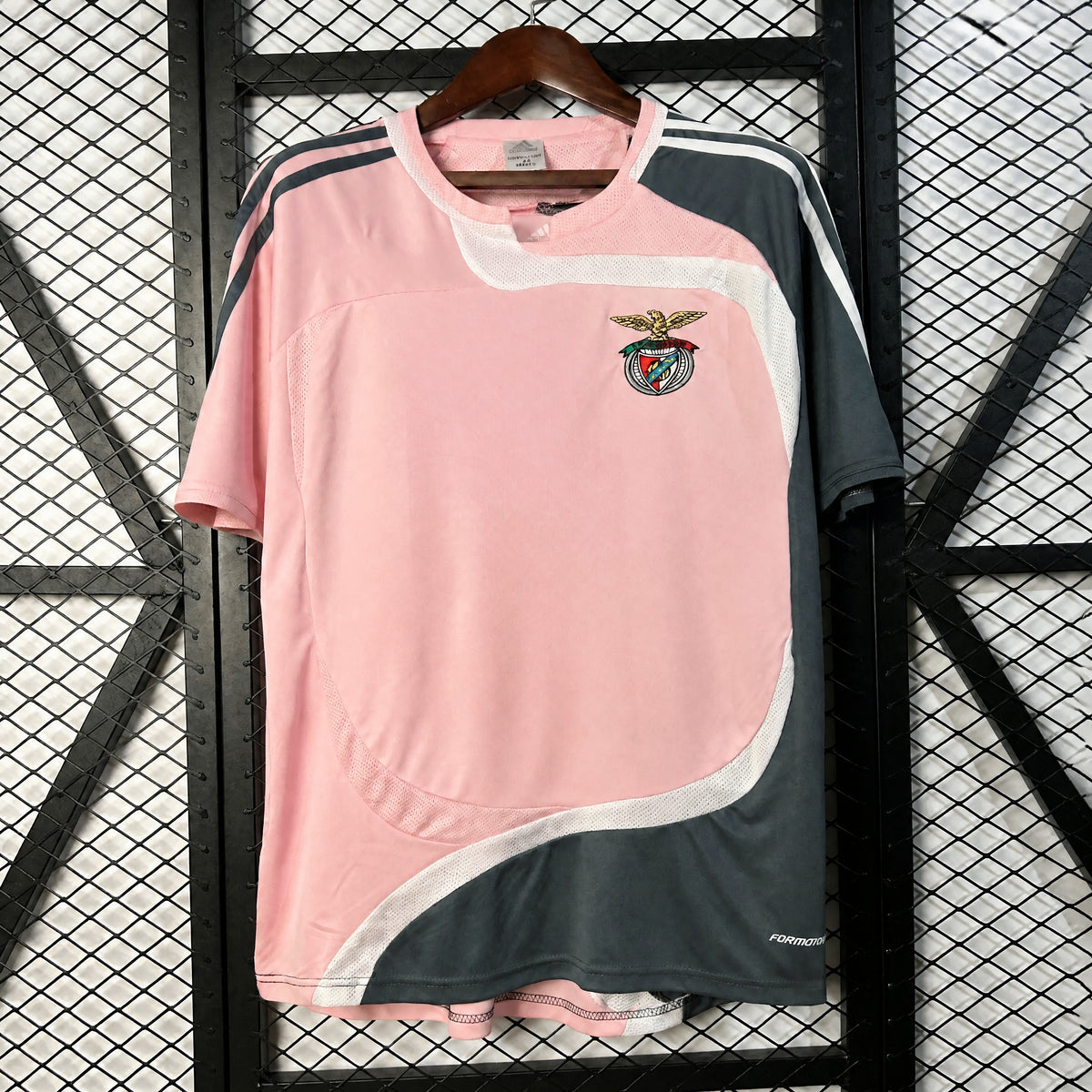 MAILLOT RÉTRO BENFICA 2007/08 EXTÉRIEUR ROSE