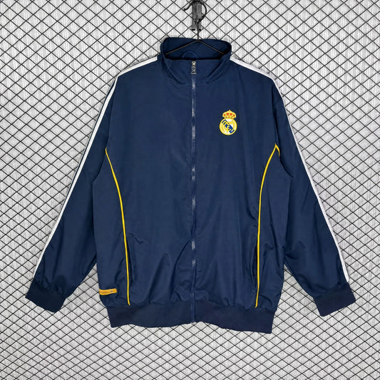 VESTE REAL MADRID COUPE-VENT VINTAGE 1999/00 BLEU MARINE