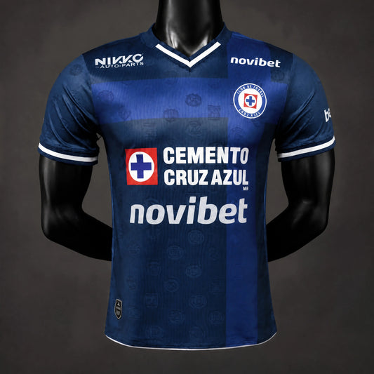 MAILLOT CRUZ AZUL PLAYER 26/27 THIRD BLEU MARINE