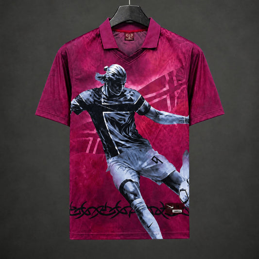 MAILLOT NORVÈGE X TRAVIS SCOTT 2026 HAALAND BORDEAUX