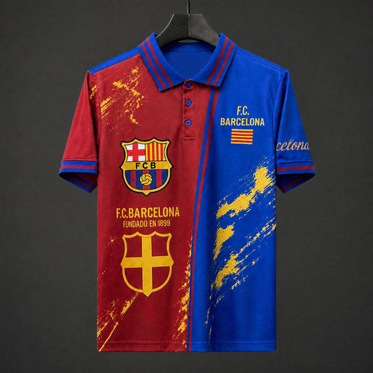 MAILLOT BARCELONE ÉDITION SPÉCIALE 26/27 ENTRAINEMENT ROUGE BLEU