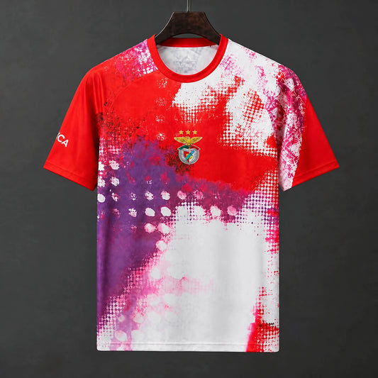 MAILLOT BENFICA 26/27 AVANT-MATCH ROUGE ET VIOLET