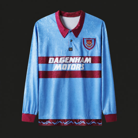 MAILLOT MANCHES LONGUES RÉTRO WEST HAM 1995/97 EXTÉRIEUR BLEU