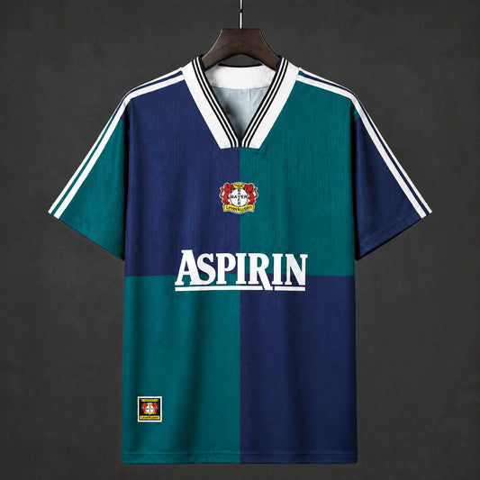 MAILLOT RÉTRO LEVERKUSEN 1997/99 EXTÉRIEUR VERT
