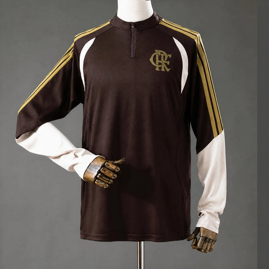 MAILLOT MANCHES LONGUES FLAMENGO 26/27 ENTRAINEMENT MARRON