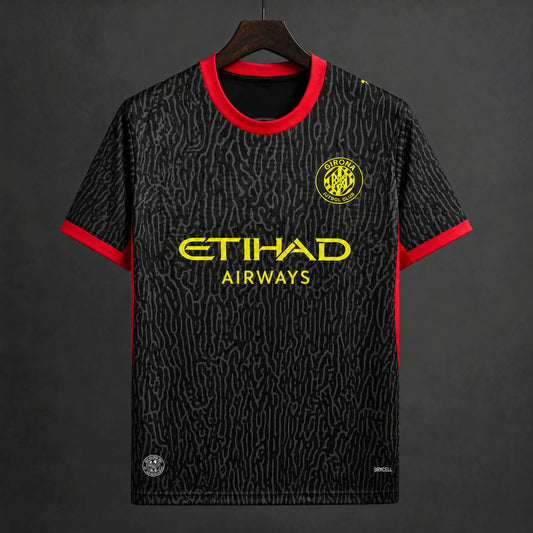 MAILLOT GIRONA 26/27 EXTÉRIEUR NOIR