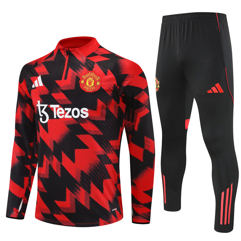 SURVÊTEMENT ROUGE ET NOIR MANCHESTER UNITED 25/26