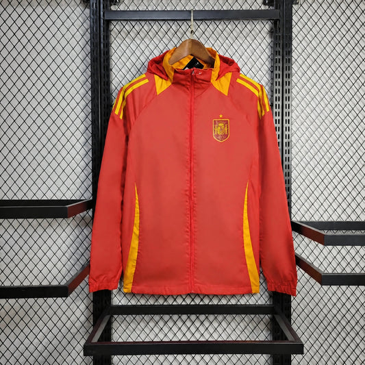 VESTE ESPAGNE COUPE-VENT 2025 ROUGE
