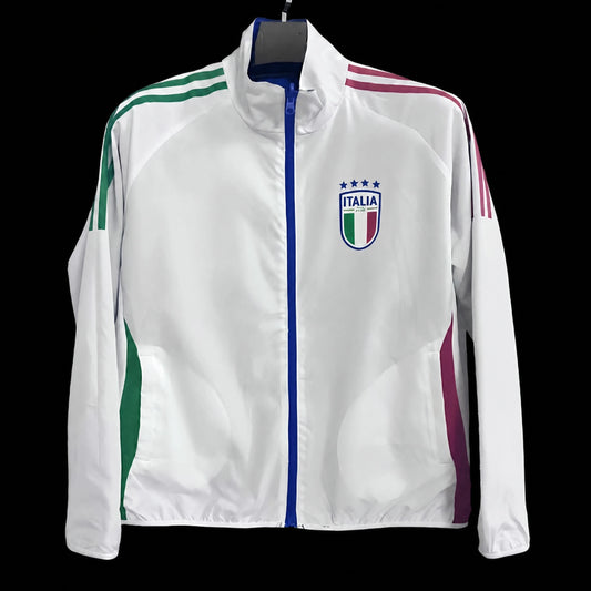 VESTE ITALIE COUPE-VENT 2026 BLANC