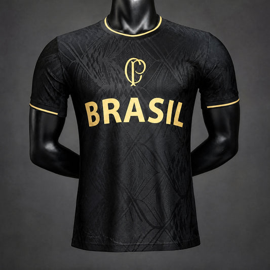 MAILLOT CORINTHIANS PLAYER 26/27 EDITION SPÉCIALE NOIR OR