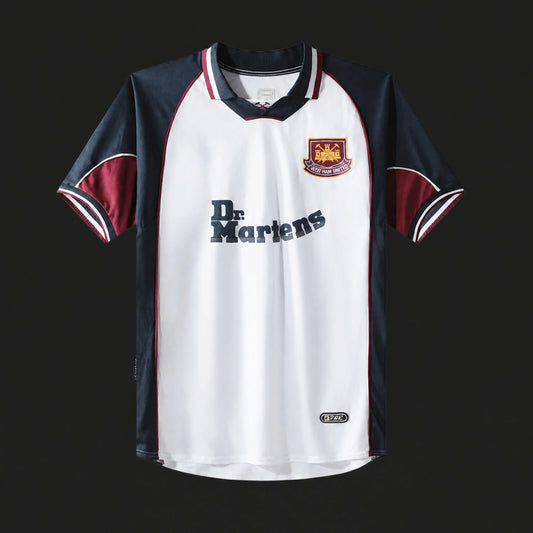 MAILLOT RÉTRO WEST HAM 1999/01 EXTÉRIEUR