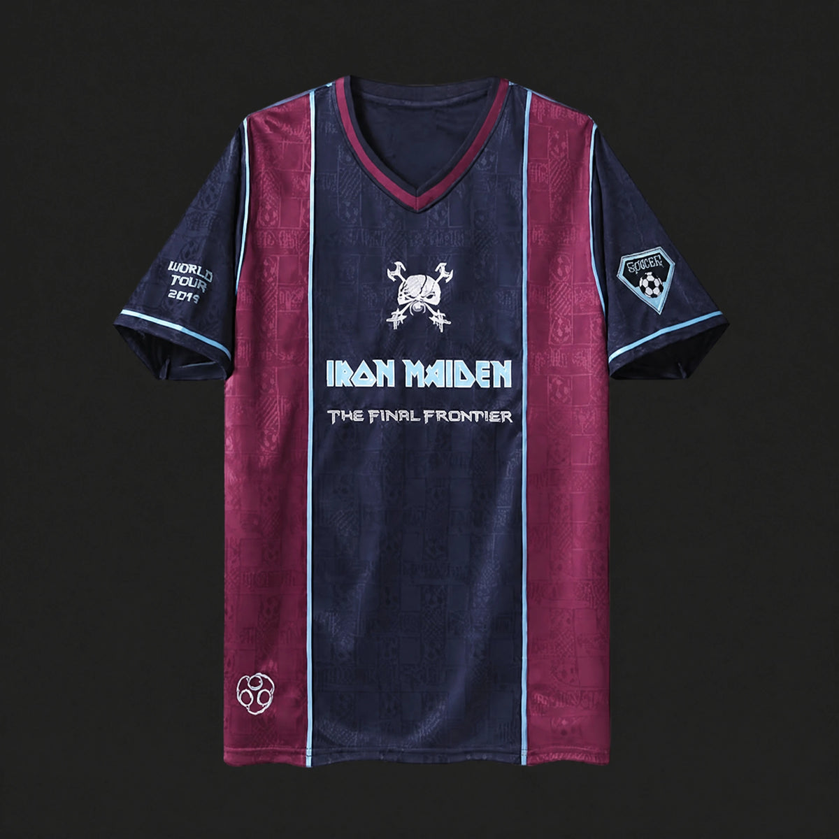 MAILLOT RÉTRO WEST HAM X IRON MAIDEN 2011 DOMICILE
