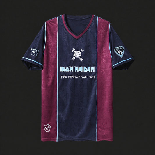 MAILLOT RÉTRO WEST HAM X IRON MAIDEN 2011 DOMICILE