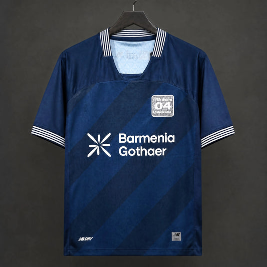 MAILLOT LEVERKUSEN 26/27 EXTÉRIEUR BLEU MARINE