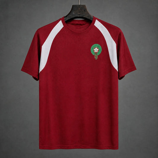 MAILLOT MAROC ÉDITION SPÉCIALE 2026 ENTRAINEMENT ROUGE