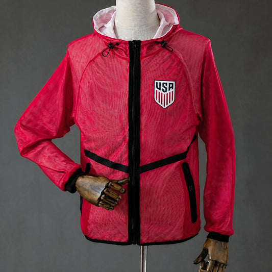 VESTE USA JAQUETTE ANTHEM 2026 ROUGE