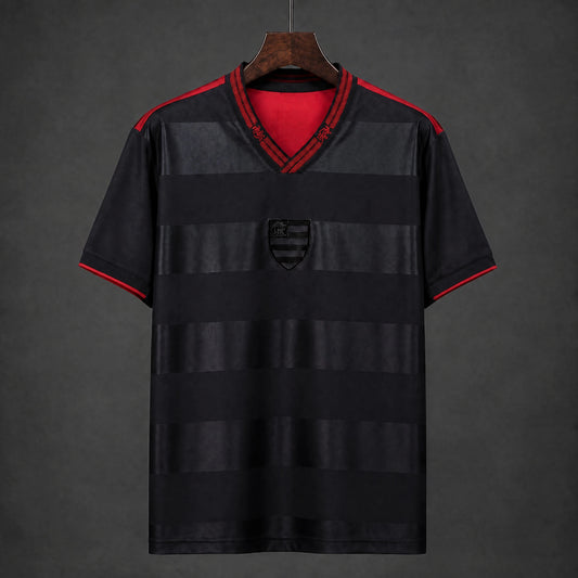 MAILLOT FLAMENGO ÉDITION SPÉCIALE 26/27 NOIR ROUGE RAYÉ