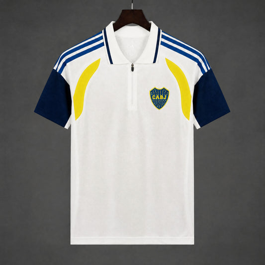 MAILLOT BOCA JUNIORS ÉDITION SPÉCIALE 26/27 POLO BLANC