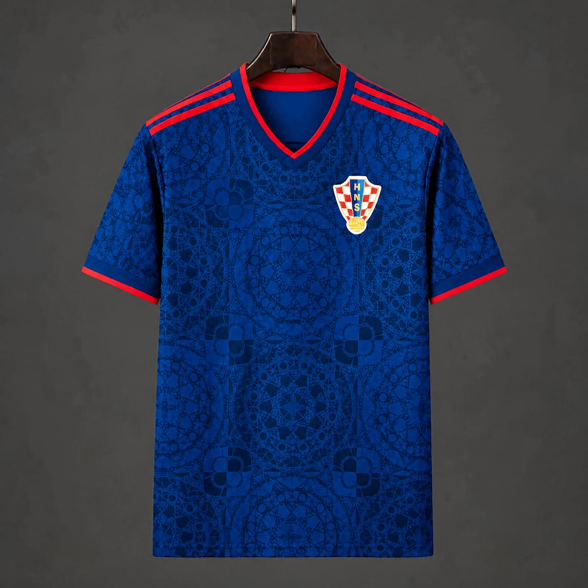 MAILLOT CROATIE 2027 EXTÉRIEUR BLEU MARINE