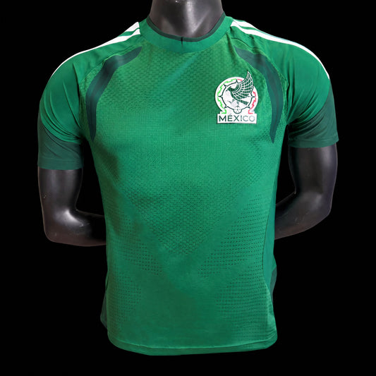 MAILLOT MEXIQUE PLAYER 2026 AVANT-MATCH VERT