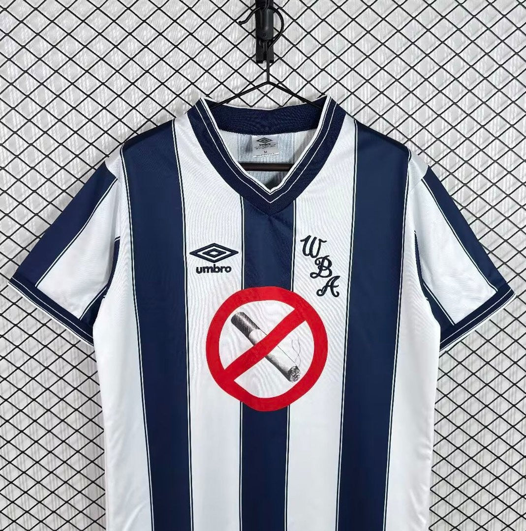 MAILLOT WEST BROMWICH RÉTRO 1984/86 DOMICILE