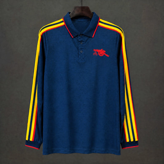 MAILLOT MANCHES LONGUES ARSENAL 26/27 SPEZIAL POLO BLEU MARINE