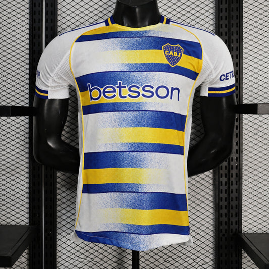 MAILLOT BOCA JUNIORS PLAYER 25/26 BLANC DÉGRADÉ
