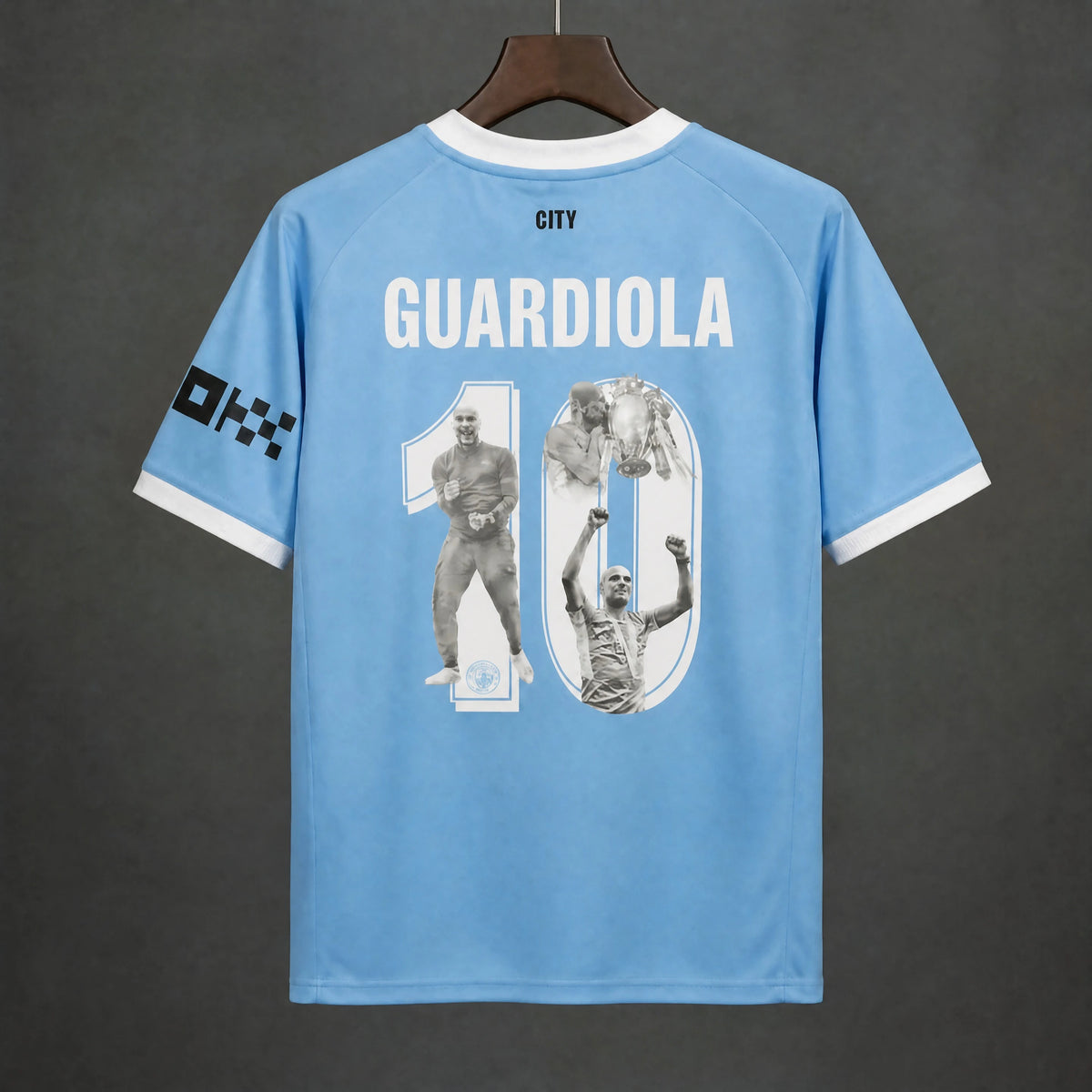 MAILLOT MANCHESTER CITY ÉDITION SPÉCIALE 26/27 GUARDIOLA 10