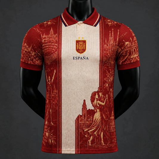 MAILLOT ESPAGNE PLAYER 26/27 ÉDITION SPÉCIALE POLO