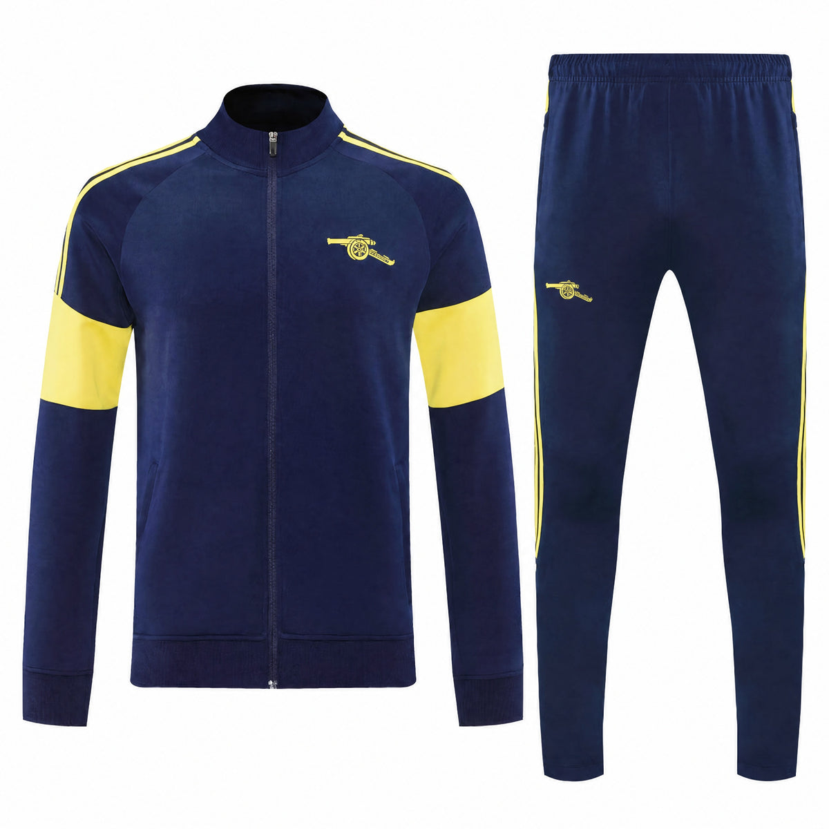 SURVÊTEMENT ARSENAL 26/27 BLEU MARINE JAUNE