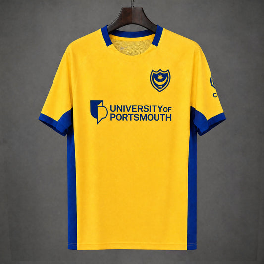 MAILLOT PORTSMOUTH 26/27 EXTÉRIEUR JAUNE