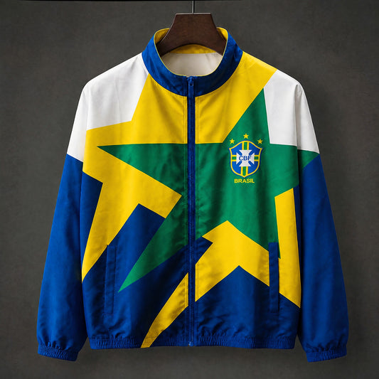 VESTE BRÉSIL COUPE-VENT VINTAGE 1993/94