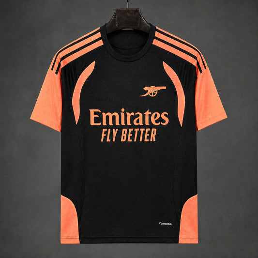 MAILLOT ARSENAL ÉDITION SPÉCIALE 26/27 ENTRAINEMENT NOIR ORANGE