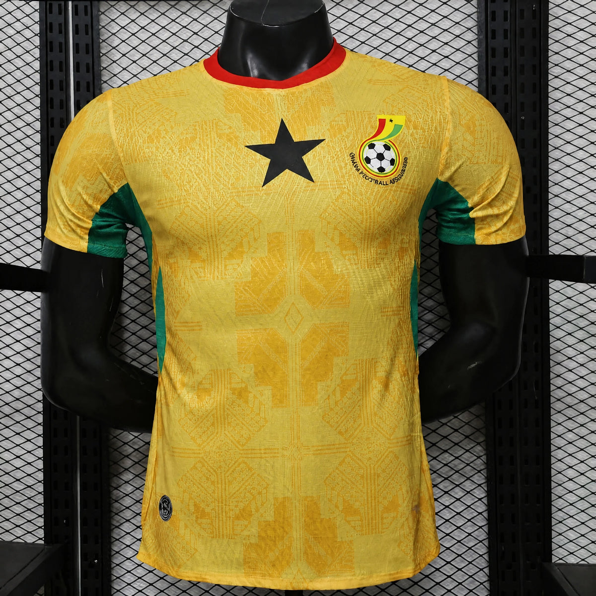 MAILLOT GHANA PLAYER 26/27 EXTÉRIEUR JAUNE