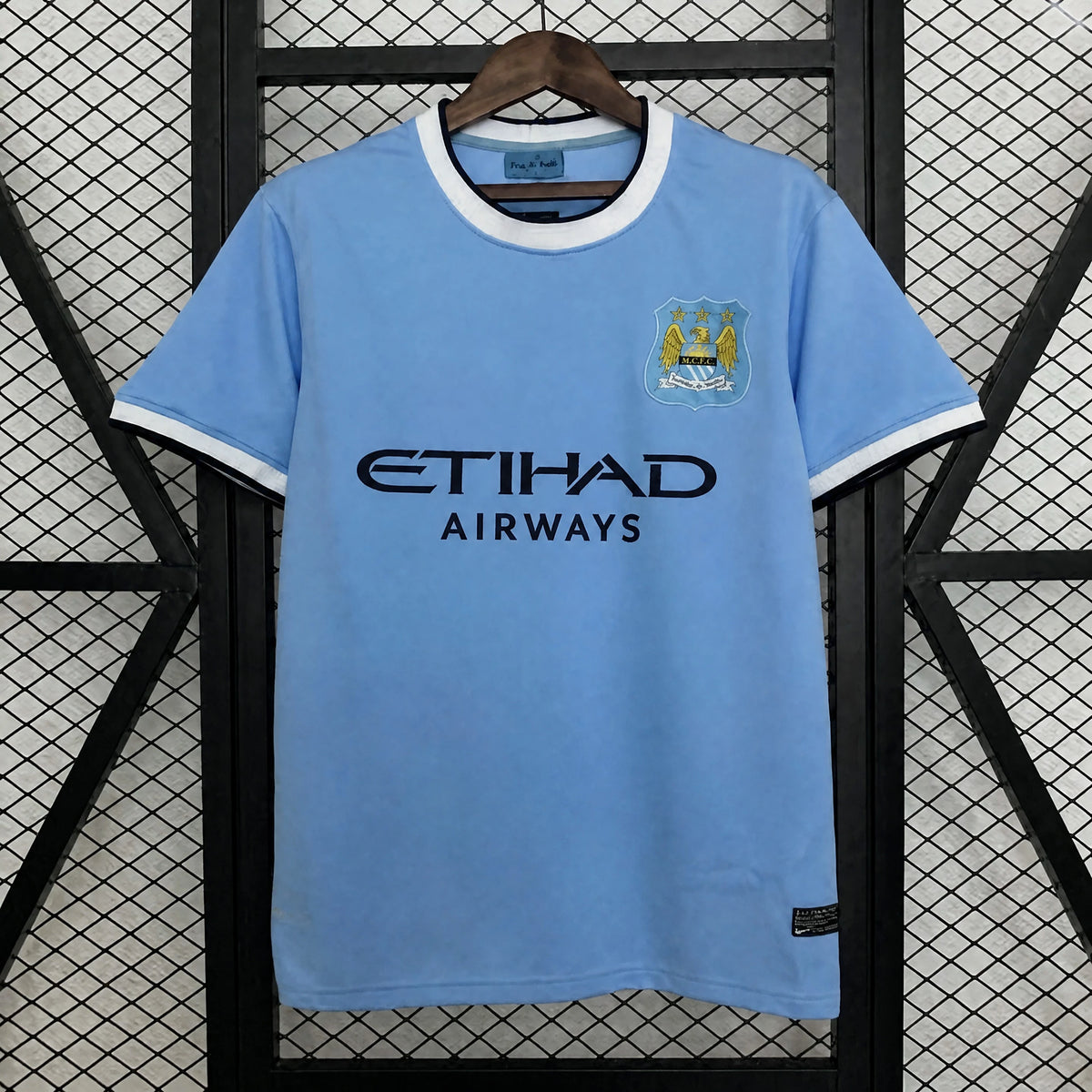 MAILLOT RÉTRO MANCHESTER CITY 2013/14 DOMICILE