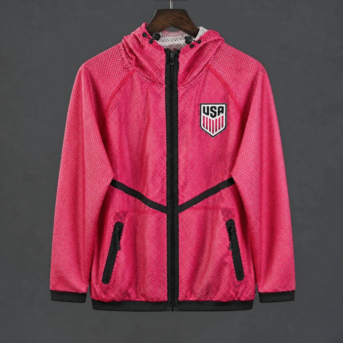 VESTE USA COUPE-VENT 2026 ROSE