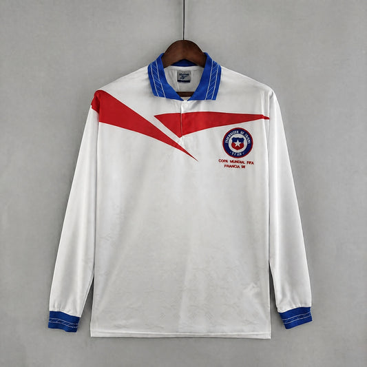 MAILLOT MANCHES LONGUES RÉTRO CHILI 1998 EXTÉRIEUR