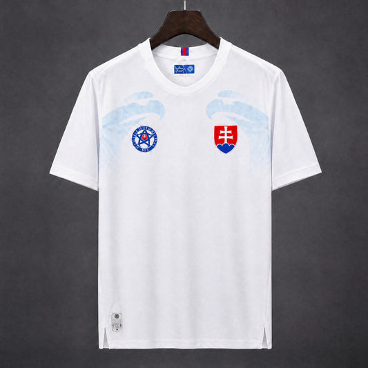 MAILLOT SLOVAQUIE 26/27 EXTÉRIEUR BLANC