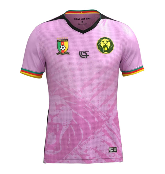 MAILLOT CAMEROUN ÉDITION SPÉCIALE ROSE