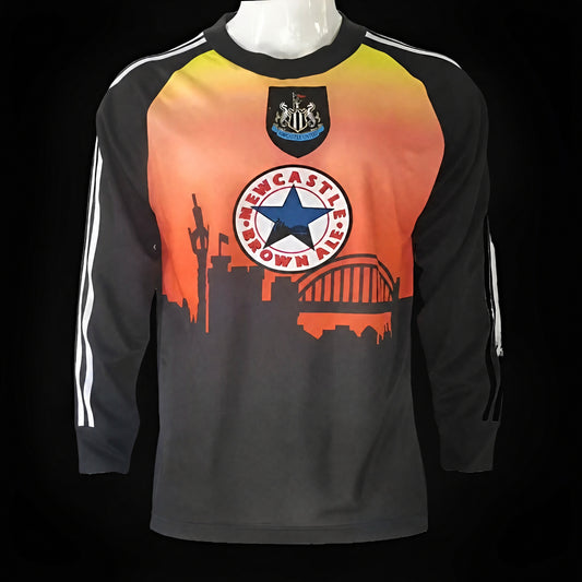 MAILLOT MANCHES LONGUES RÉTRO NEWCASTLE 1996/97 GARDIEN NOIR