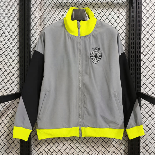 VESTE SPORTING CP COUPE-VENT 25/26 GRIS