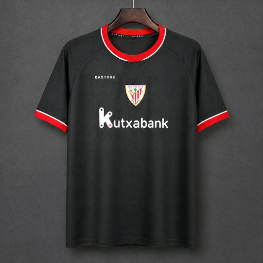 MAILLOT ATHLETIC BILBAO 26/27 EXTÉRIEUR NOIR