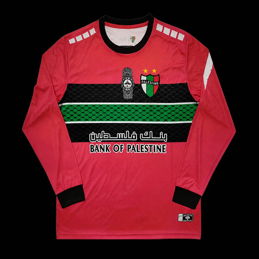 MAILLOT MANCHES LONGUES RÉTRO PALESTINO 2022/23 ROUGE