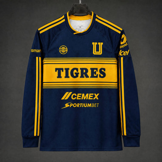 MAILLOT MANCHES LONGUES TIGRES 26/27 EXTÉRIEUR BLEU MARINE