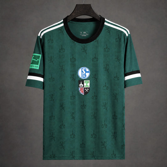 MAILLOT SCHALKE 25/26 ÉDITION SPÉCIALE 150 ANS VERT