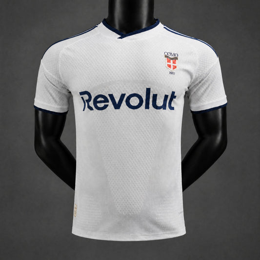 MAILLOT COMO PLAYER 26/27 EXTÉRIEUR BLANC