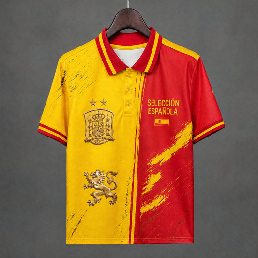 MAILLOT ESPAGNE ÉDITION SPÉCIALE 2026 ENTRAINEMENT JAUNE ROUGE