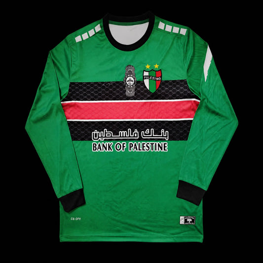 MAILLOT MANCHES LONGUES RÉTRO PALESTINO 2022/23 VERT