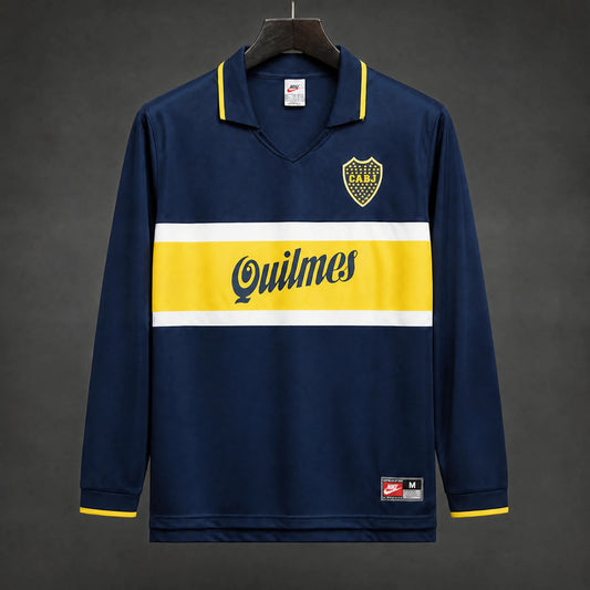 MAILLOT MANCHES LONGUES RÉTRO BOCA JUNIORS 1996/97 DOMICILE