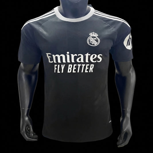 MAILLOT REAL MADRID 25/26 GARDIEN NOIR